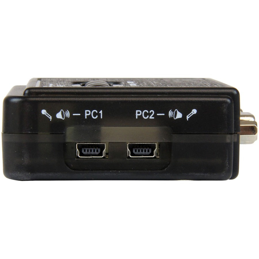 StarTech.com 2 Port USB KVM Kit with Cables and Audio Switching