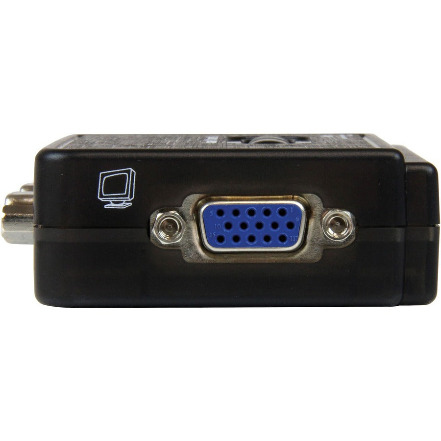 StarTech.com 2 Port USB KVM Kit with Cables and Audio Switching