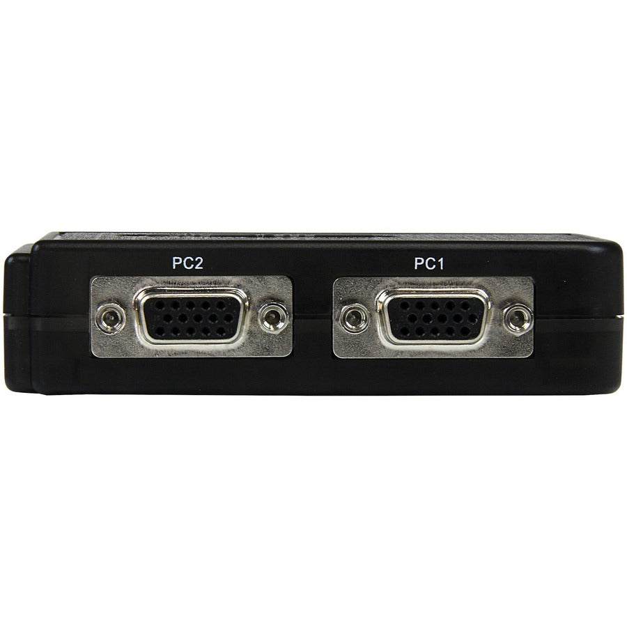 StarTech.com 2 Port USB KVM Kit with Cables and Audio Switching