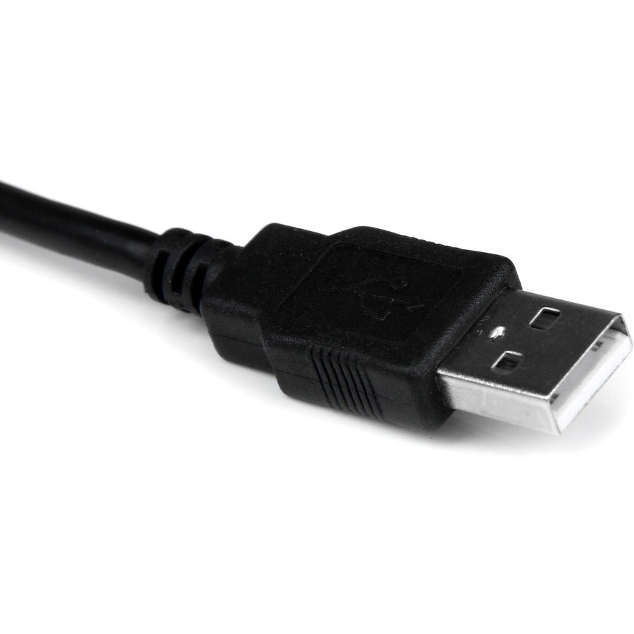 StarTech.com 1 ft USB to Serial Adapter Cable w/ COM Retention