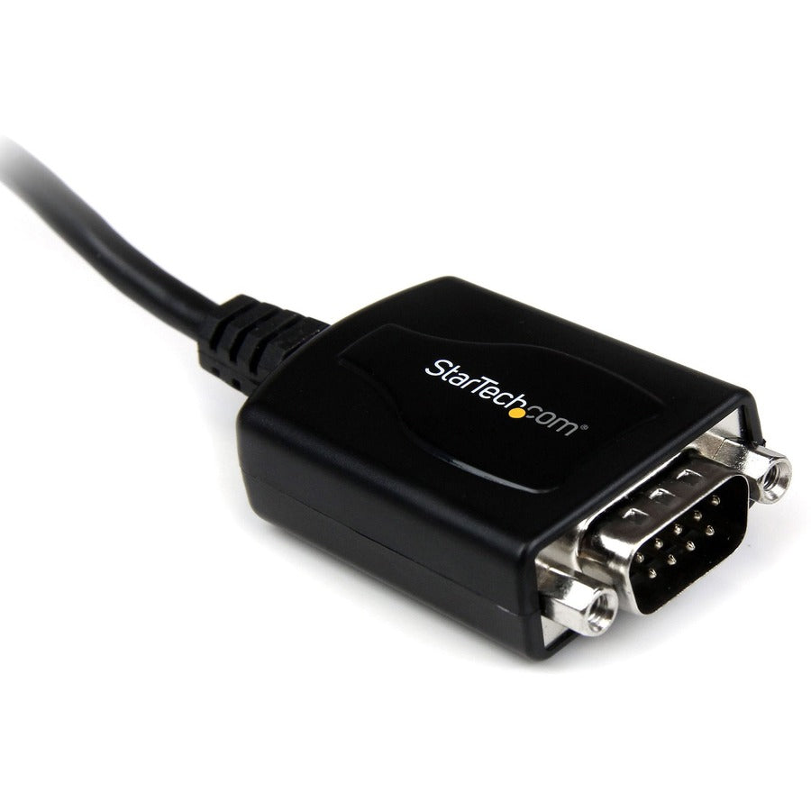StarTech.com 1 ft USB to Serial Adapter Cable w/ COM Retention