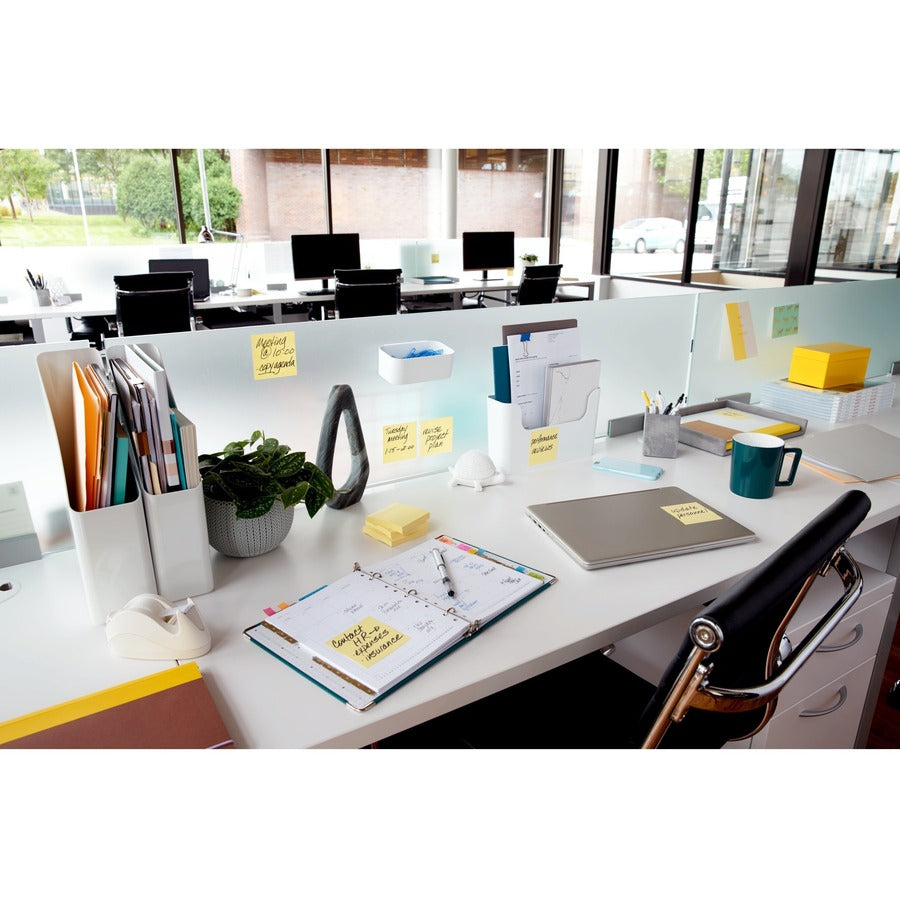 Post-it&reg; Super Sticky Notes - 1680 - 3" Flag/Note Width x 3" Flag/Note Length - Square - 70 Sheets per Pad - Unruled - Yellow - Paper - Self-adhesive, Repositionable - 1 Pack
