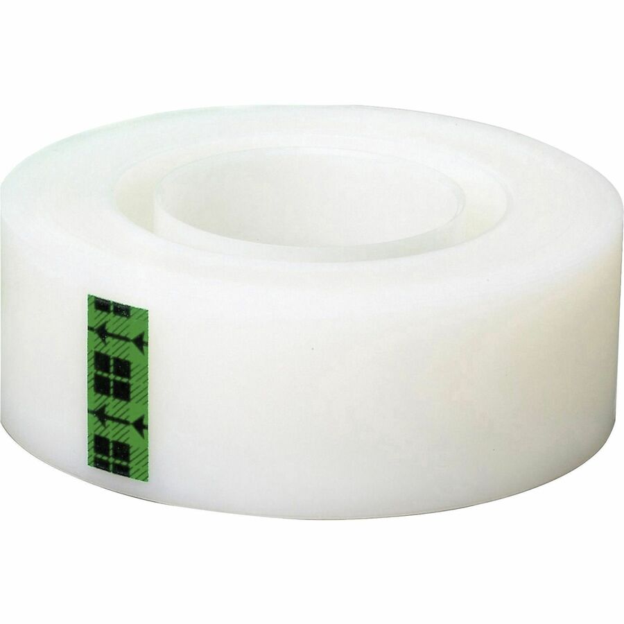 Scotch Magic Tape - 36 yd Length x 0.50" Width - 1" Core - Matte - Clear - Split Resistant, Tear Resistant - For Mending, Splicing - 1 Roll