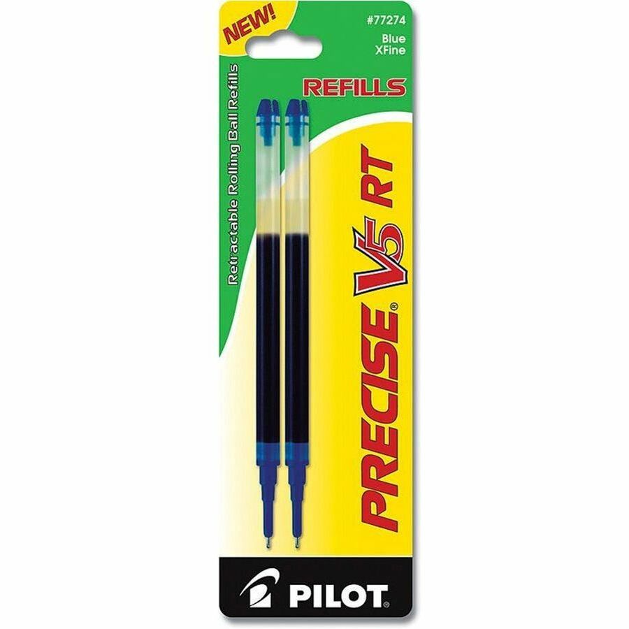 Pilot Precise V5 RT Premium Rolling Ball Pen Refills - 0.50 mm , Extra Fine Point - Blue Ink - 1 Pack