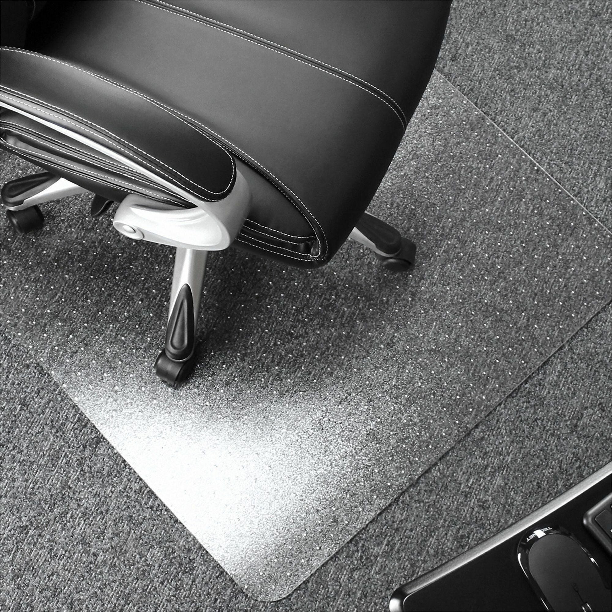 Floortex Polycarbonate Rectangular Chair Mat for Carpets up to 1/2" - 48" x 79"