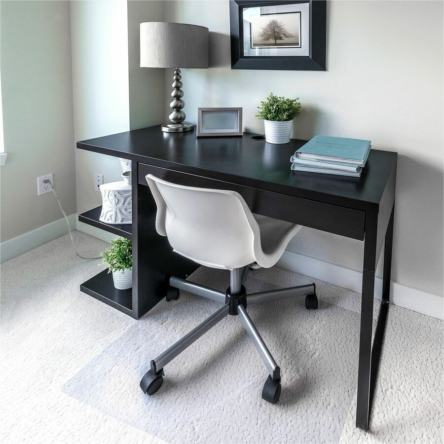 Floortex Polycarbonate Rectangular Chair Mat for Carpets up to 1/2" - 48" x 79"