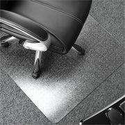 Home, Office, Carpeted Floor, Floor, Carpet - 53" Length x 48" Width x 0.085" Depth x 0.085" Thickness - Rectangular - Polycarbonate - Clear - 1 Each - TAA Compliant