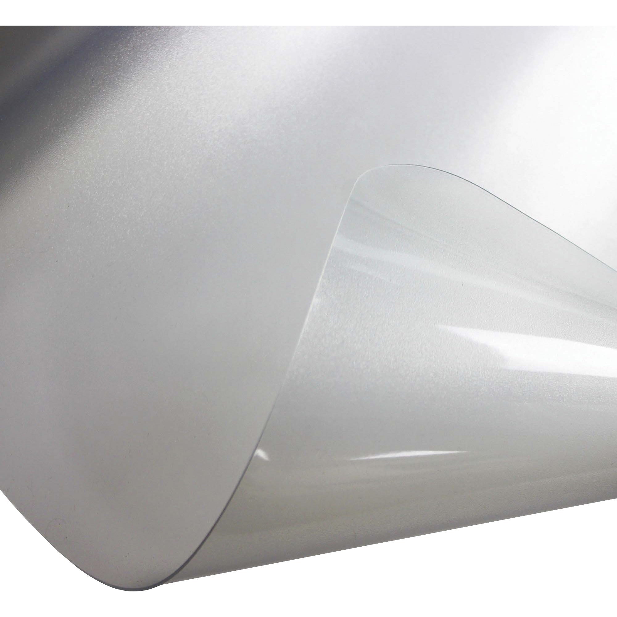 Home, Office, Hardwood Floor, Floor, Hard Floor - 60" Length x 48" Width x 0.075" Depth x 0.075" Thickness - Rectangular - Polycarbonate - Clear - 1 Each - TAA Compliant