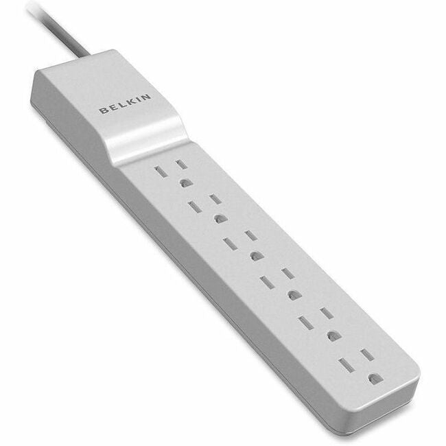 White - 6 x AC Power - 1875 VA - 720 J - 125 V AC Input - 48 kA - 4 ft