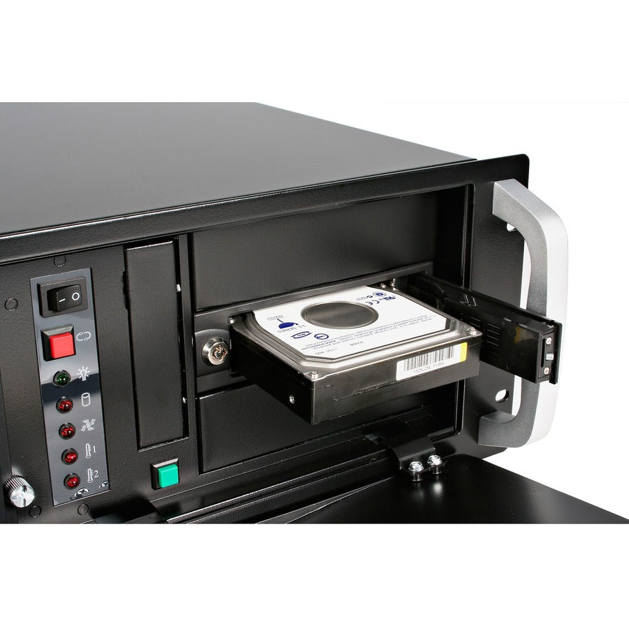 StarTech.com HSB100SATBK Drive Bay Adapter for 5.25" SATA/600 - Serial ATA/600 Host Interface Internal - Black