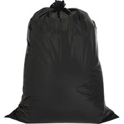Large Size - 42 gal Capacity - 48" Length x 33" Width x 2.50 mil (63 Micron) Thickness - Low Density - Black - Kitchen - 20/Box - 1 Carton