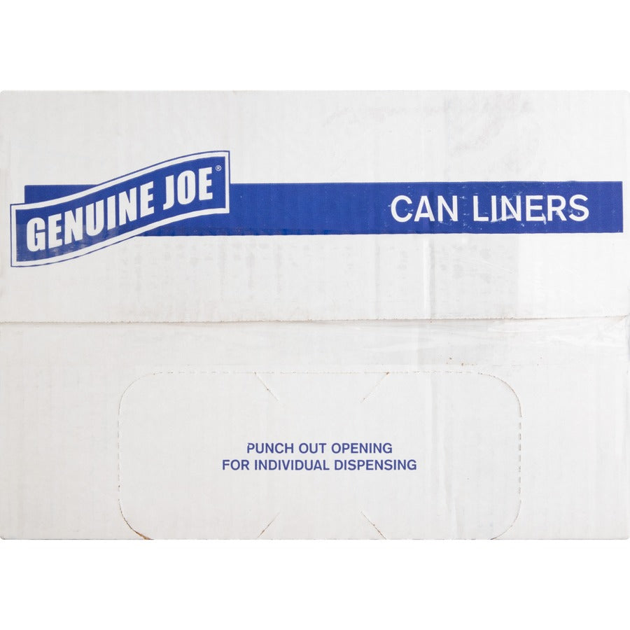 Small Size - 13 gal Capacity - 31" Length x 24" Width x 0.85 mil (22 Micron) Thickness - Low Density - White - Kitchen - Recycled - 150/Box - 1 Carton