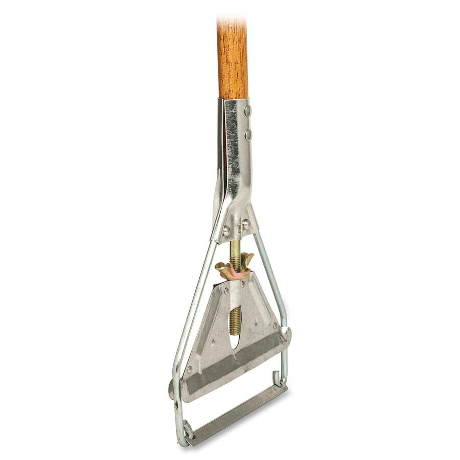 Genuine Joe Wood Handle Complete Wet Mop