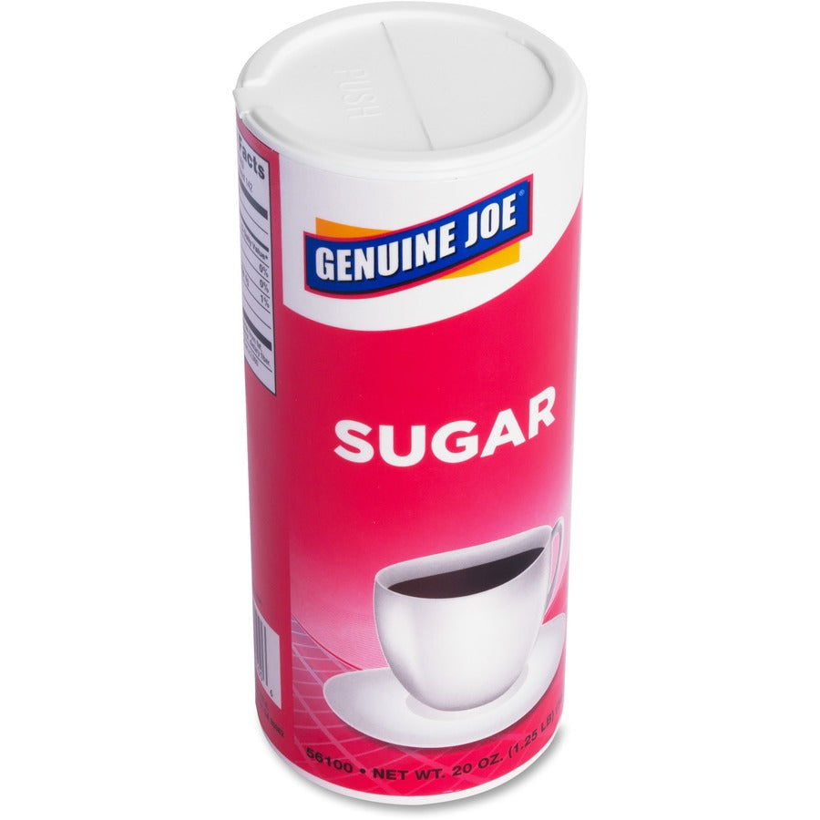 Genuine Joe Sugar - 20 oz (567 g) - Natural Sweetener - 3 / Pack