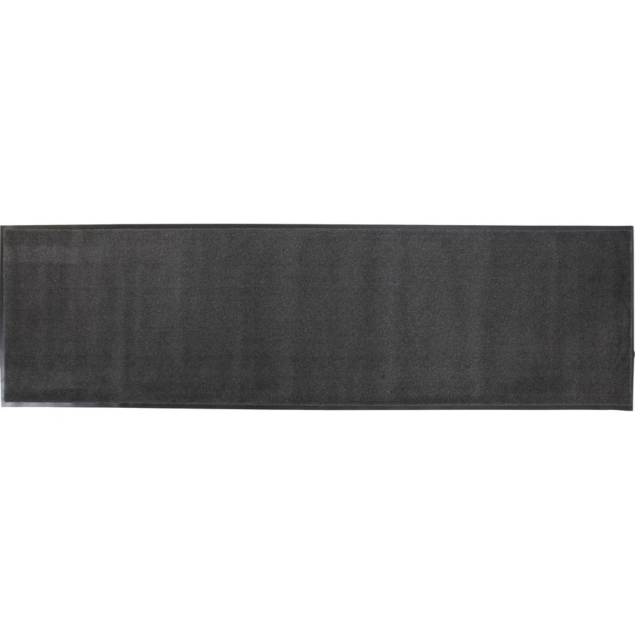 Genuine Joe Silver Series Indoor Walk-Off Mats - Warehouse, Indoor - 60" Length x 36" Width - Vinyl - Salt Pepper - 1 Each