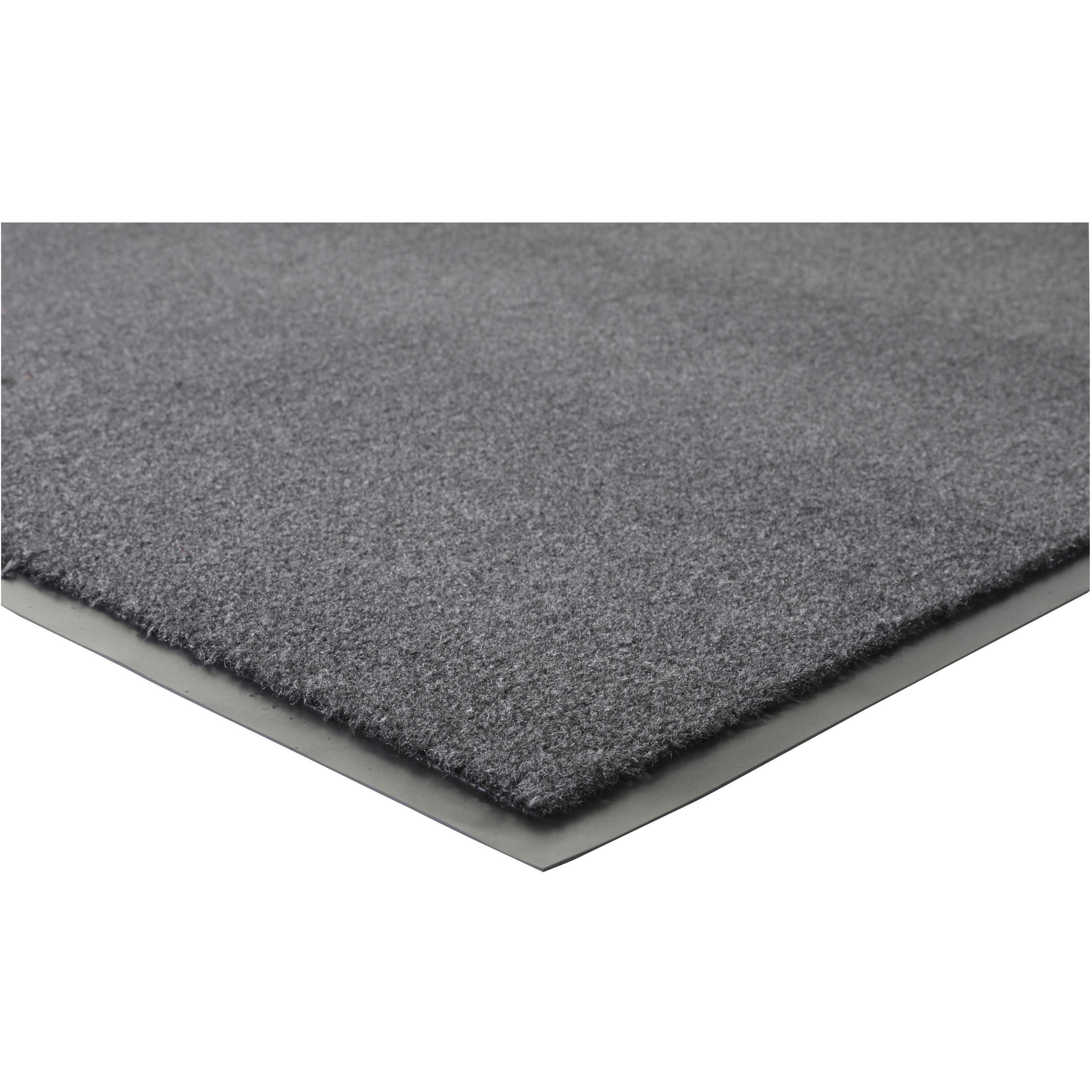 Genuine Joe Silver Series Indoor Walk-Off Mats - Warehouse, Indoor - 72" Length x 48" Width - Vinyl - Salt Pepper - 1 Each
