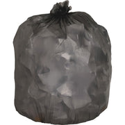 Genuine Joe Economy Linear Low-Density Can Liners - 10 gal Capacity - 23" Length x 24" Width x 0.35 mil (9 Micron) Thickness - Low Density - Black - 1000 / Carton