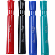 Integra Permanent Chisel Markers - Chisel Marker Point - Assorted Ink - 4 / Set