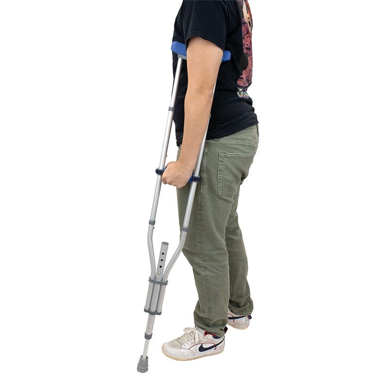 Universal Crutches, 4'7" - 6'7" - 1 Pair per Case