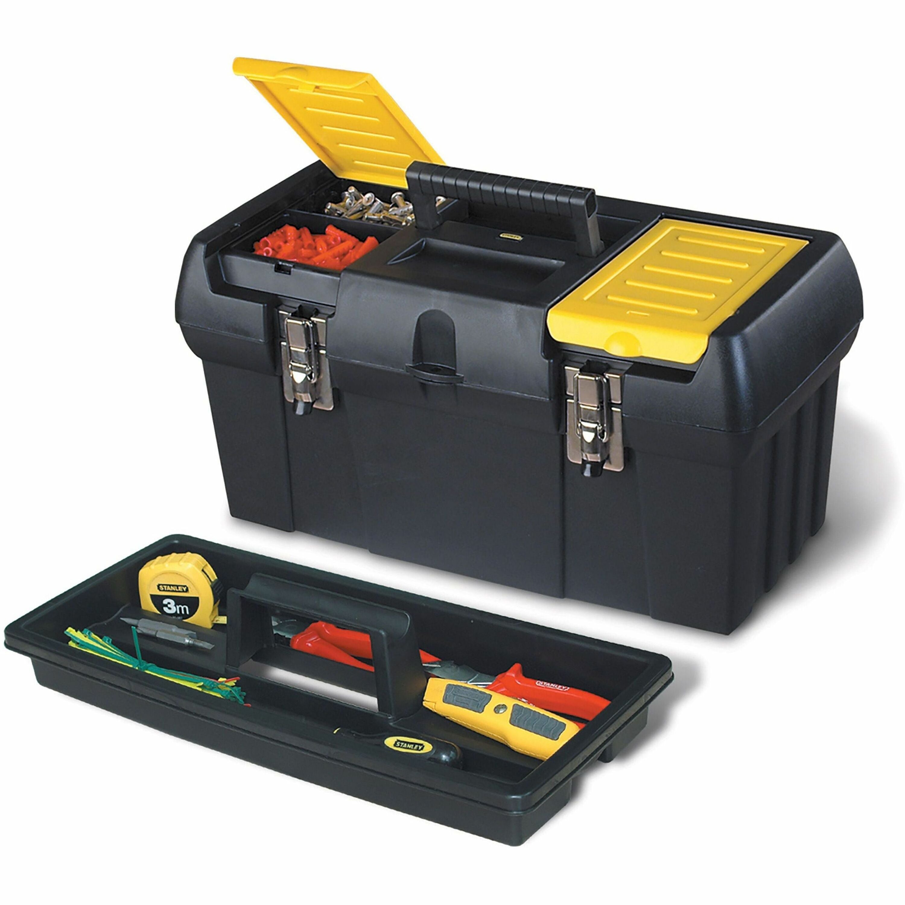 External Dimensions: 10" Width x 19" Depth x 10" Height - Latching Closure - Rubber - Black - For Tool - 1 Each