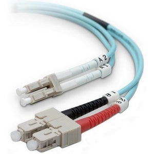 Belkin Patch Cable 10 Gig Aqua 50/125 LC/SC1 Meter
