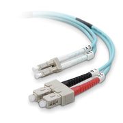 Belkin Fiber Patch Cable 10 Gig Aqua 50/125 LC/SC 3 Meter