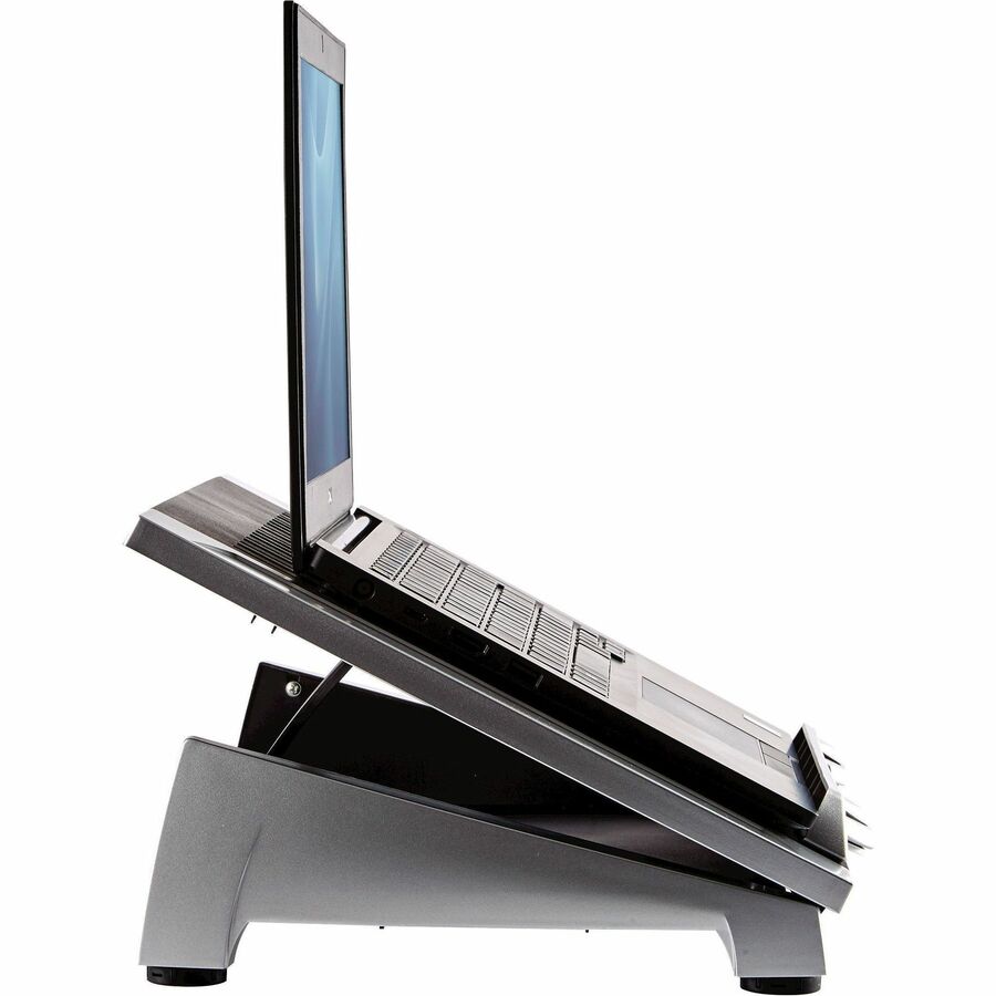Up to 17" Screen Support - 10 lb Load Capacity - 6.50" Height x 15.06" Width x 10.50" Depth - Silver, Black