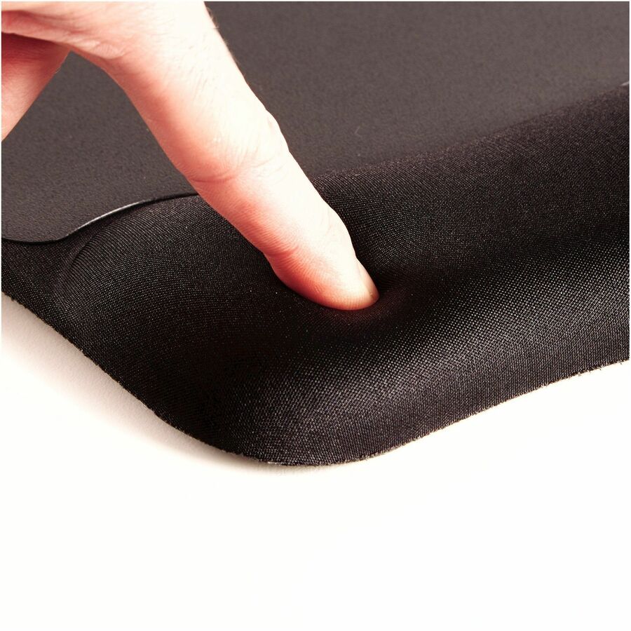 0.94" Height x 19.31" Width x 2.31" Depth - Black - Memory Foam - Wear Resistant, Tear Resistant, Skid Proof - 1 Each