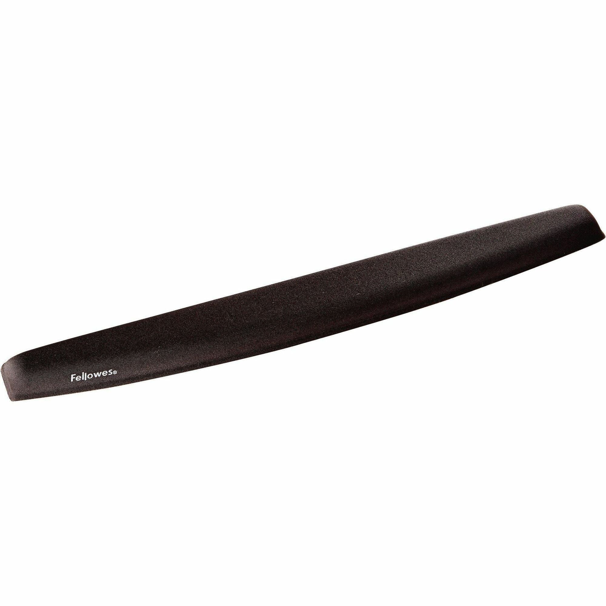 0.94" Height x 19.31" Width x 2.31" Depth - Black - Memory Foam - Wear Resistant, Tear Resistant, Skid Proof - 1 Each