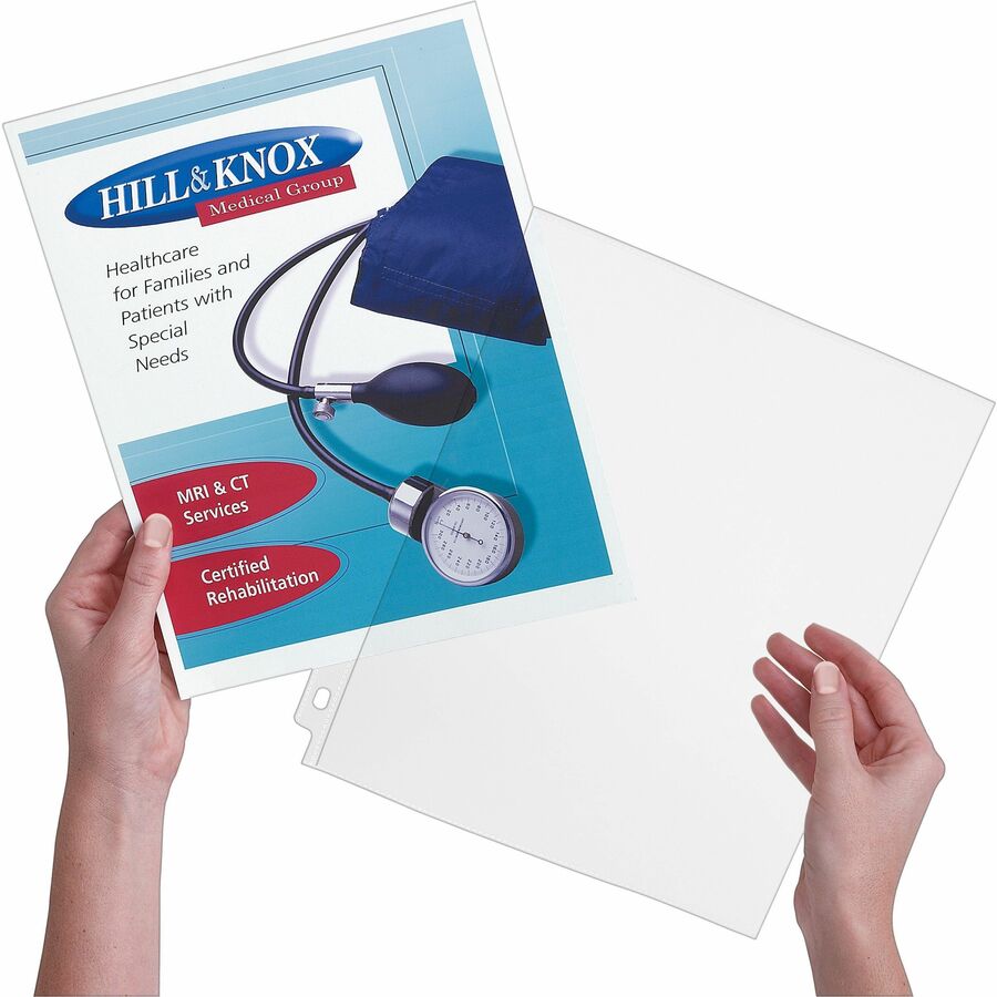 Avery&reg; Side Insert Sheet Protectors