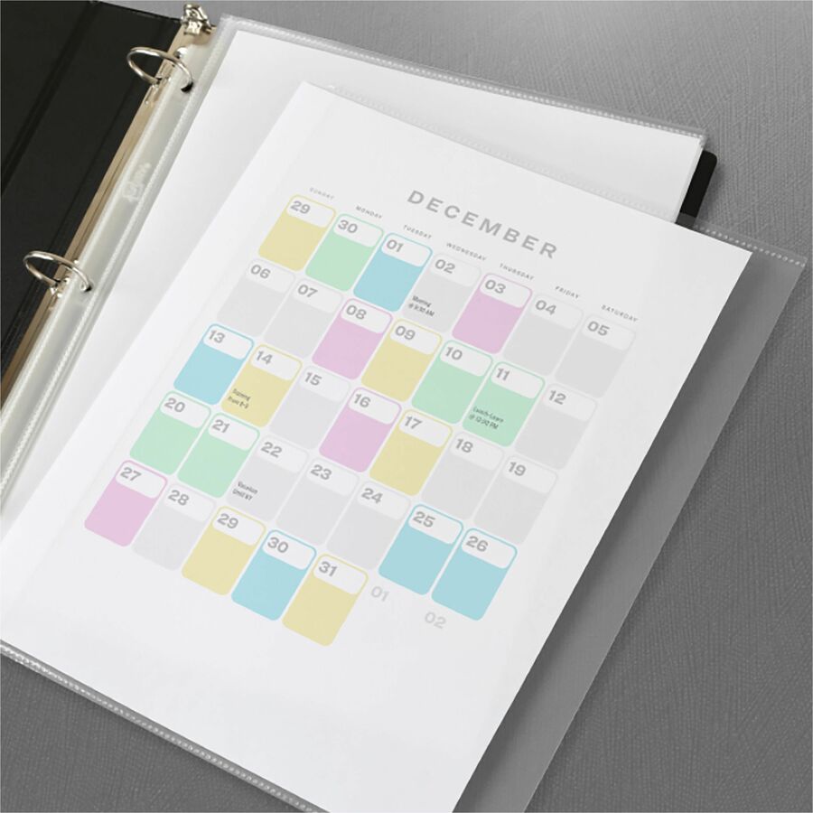 Avery&reg; Side Insert Sheet Protectors