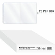 For 11" x 17" , Letter 8 1/2" x 11" Sheet - Clear - Polypropylene - 25 / Box