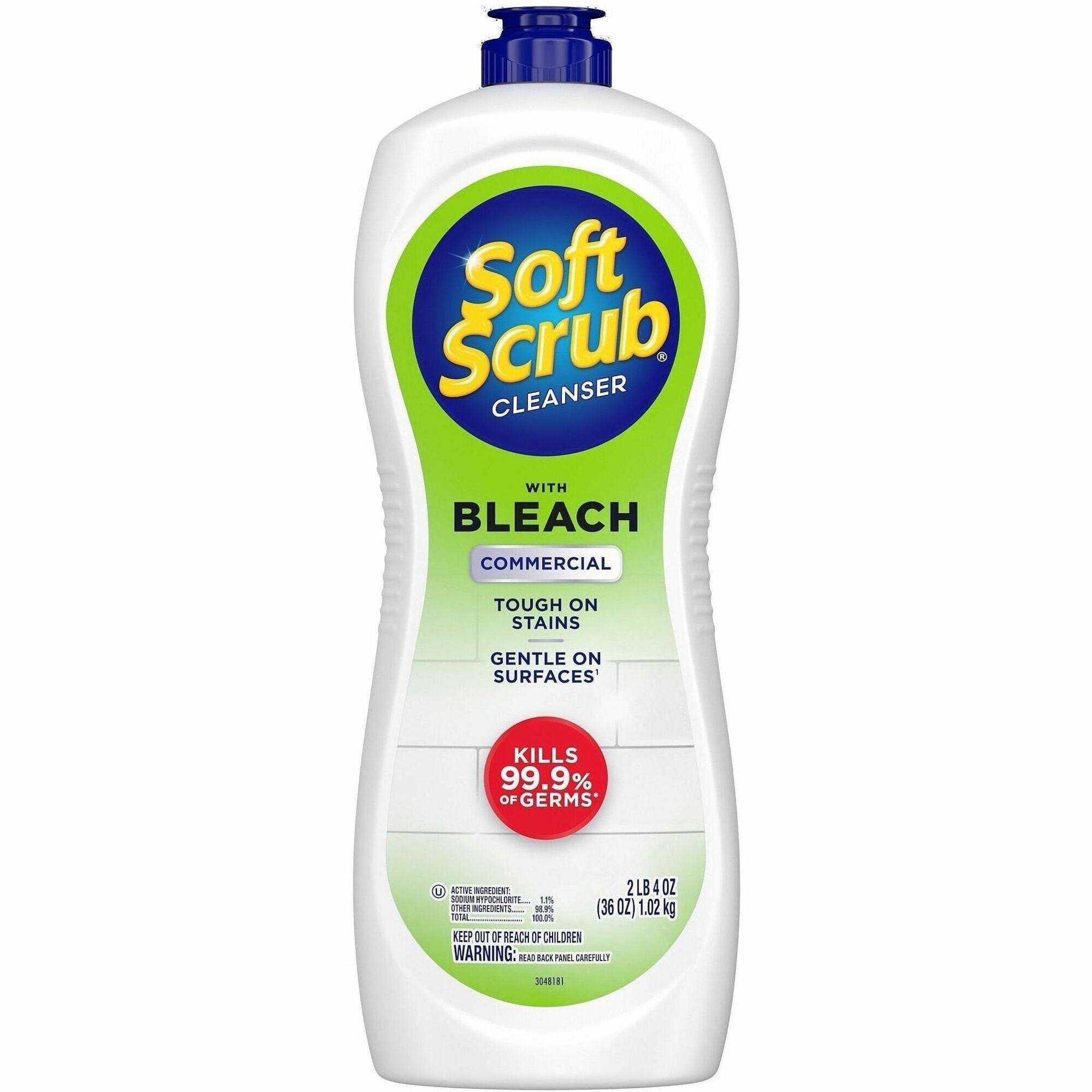 CLEANER;SOFTSCRUB;BLCH;36OZ