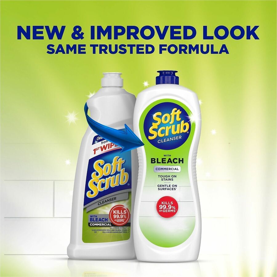 CLEANER;SOFTSCRUB;BLCH;36OZ