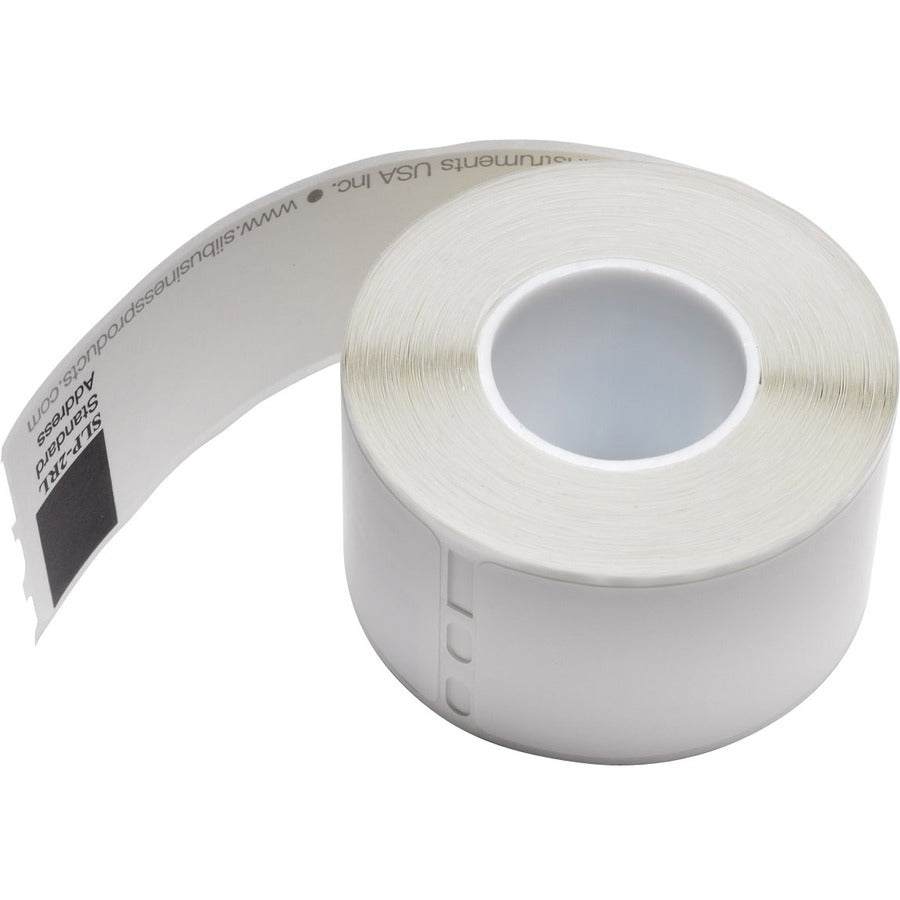 3 1/2" Widthss x 1 1/10" Length - Rectangle - Clear - 130 / Roll - 130/Roll - 2 / Box