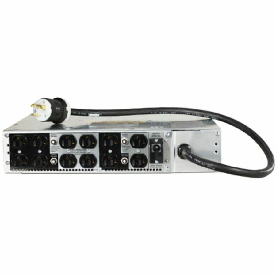 APC by Schneider Electric Step-Down Rack-mountable Transformer, 5000 VA, 208V Input, 120V Output, 2U, 12 NEMA 5-20R Outlets, 1 Each