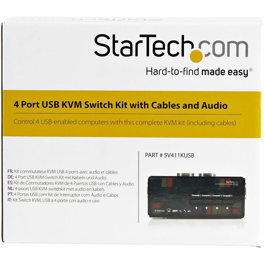StarTech.com SV411KUSB KVM Switch