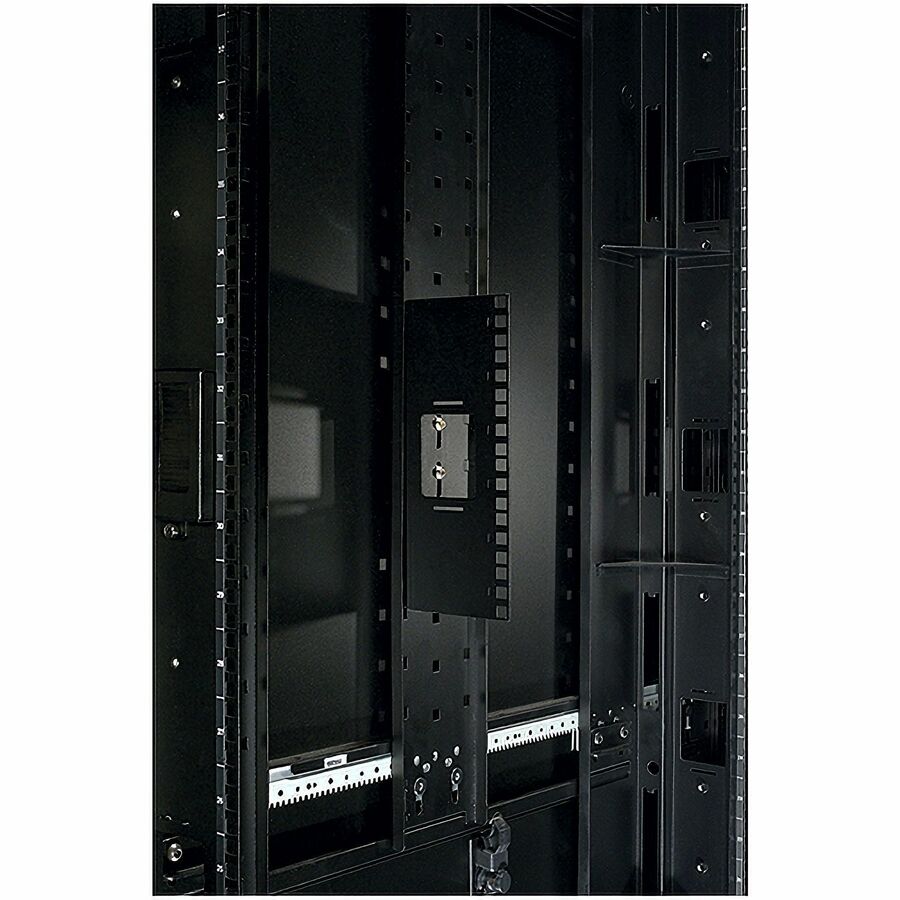 APC by Schneider Electric Wide Recessed Rail Kit, Black, 1 Each