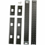 APC by Schneider Electric Wide Recessed Rail Kit, Black, 1 Each