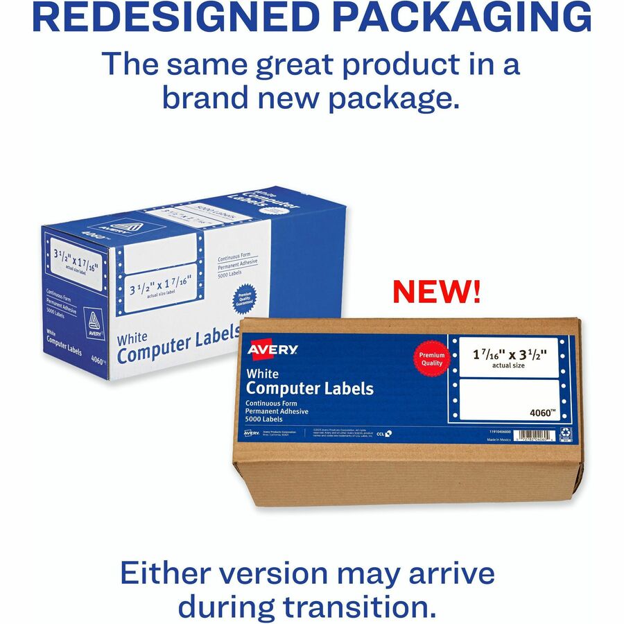 Avery&reg; Pin Feed Label