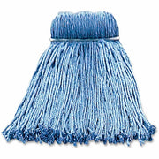 Layflat Screw-type Cut-end Wet Mop Head - Yarn - Blue - 1 Each