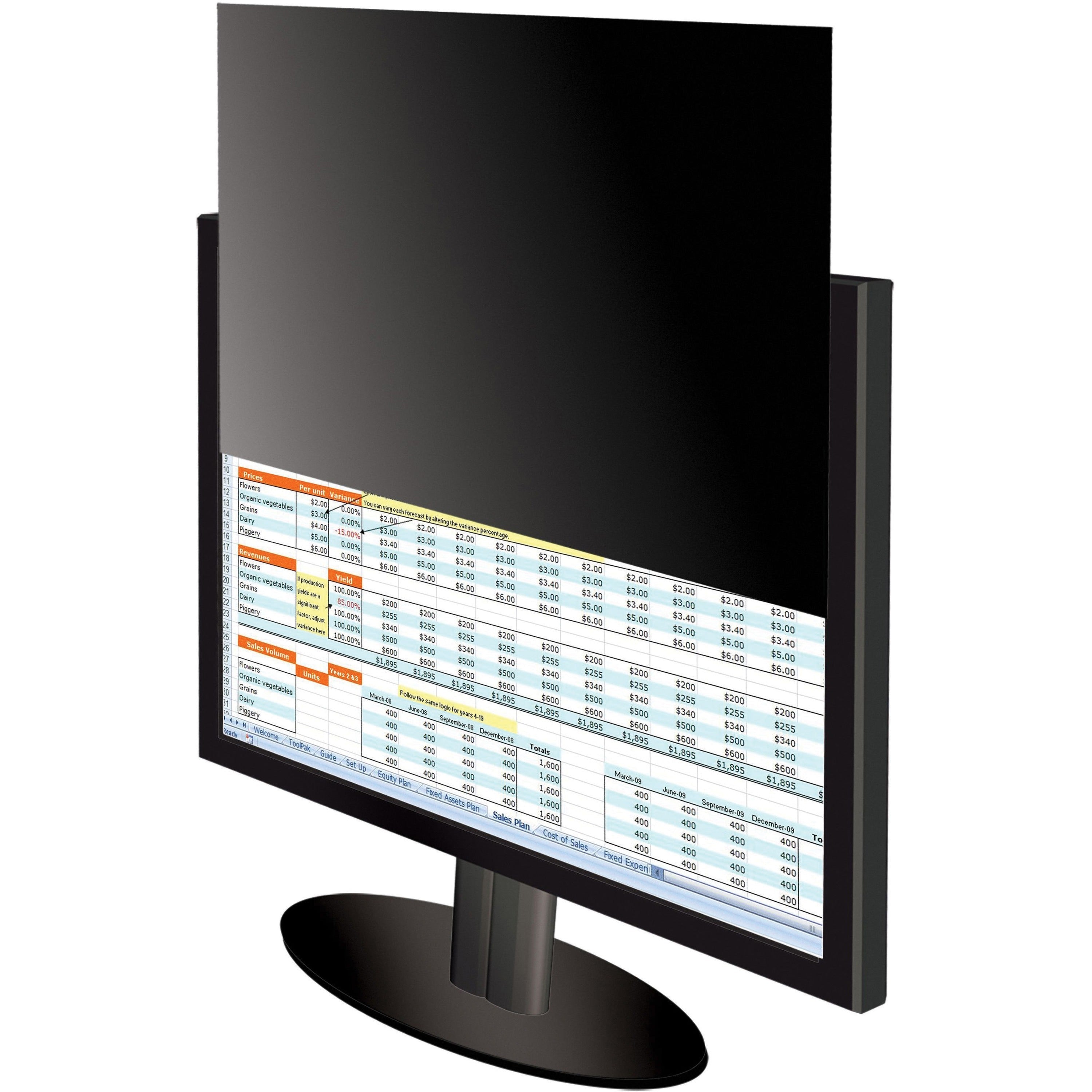 Kantek Secure-View Blackout Privacy Filter Black