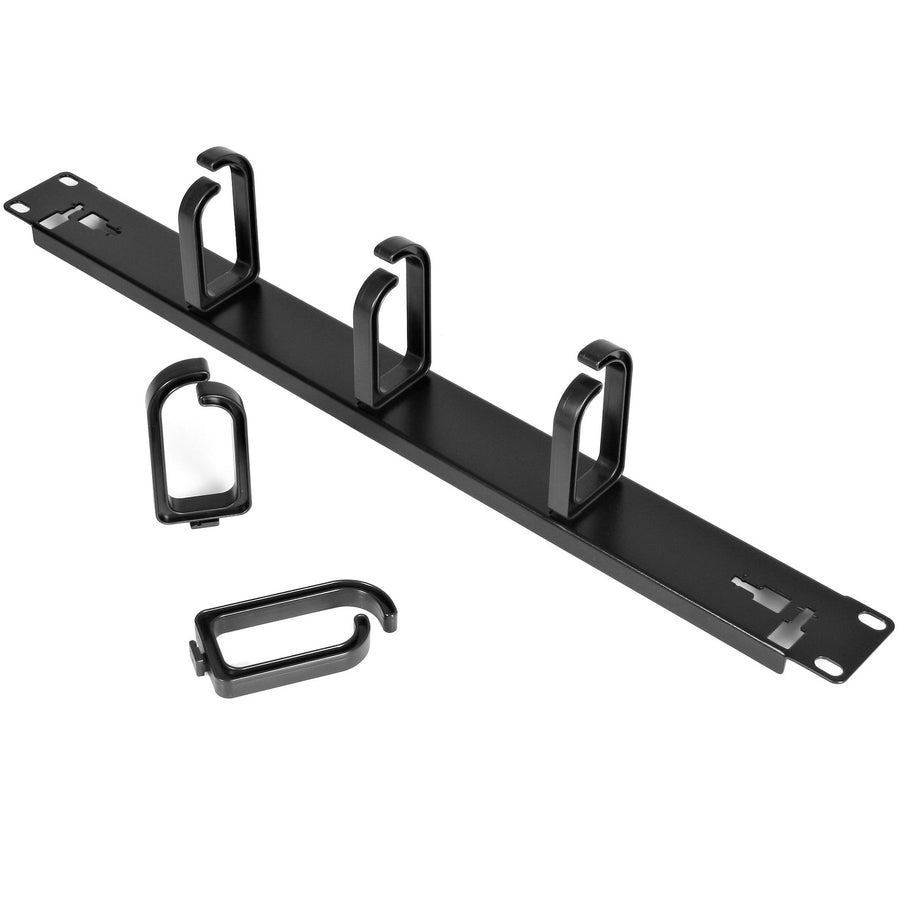 StarTech.com 1U 19in Metal Rackmount Cable Management Panel