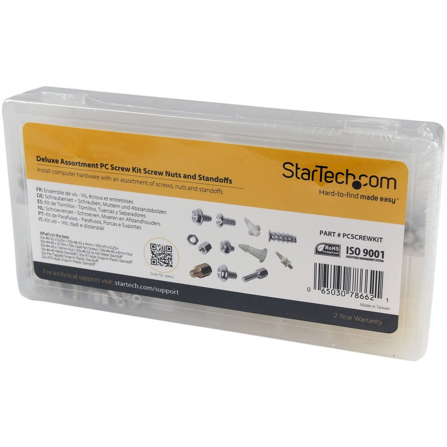 StarTech.com PC Screw Kit - Screw Nuts and Standoffs