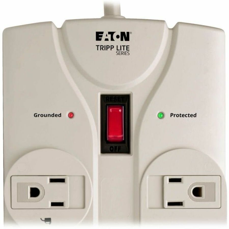Light Gray - NEMA 5-15P - 8 x NEMA 5-15R - 1800 VA - 1440 J - 120 V AC Input - 120 V AC Output - 25 ft