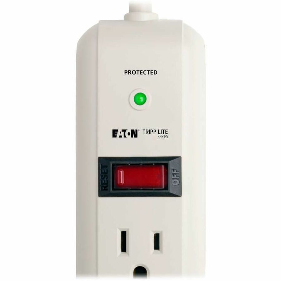 Gray - NEMA 5-15P - 7 x NEMA 5-15R - 1800 VA - 1080 J - 120 V AC Input - 120 V AC Output - 25 ft