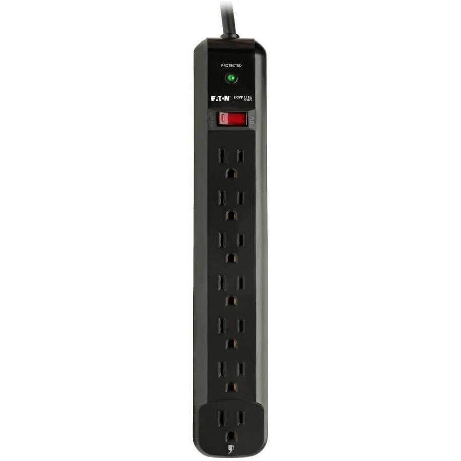NEMA 5-15P - 7 x NEMA 5-15R - 1800 VA - 1080 J - 120 V AC Input - 120 V AC Output - 12 ft