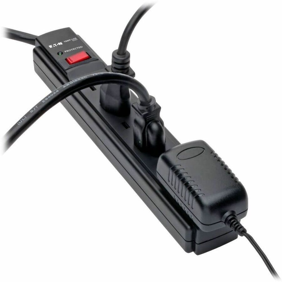 NEMA 5-15P - 6 x NEMA 5-15R - 1800 VA - 900 J - 120 V AC Input - 120 V AC Output - 6 ft