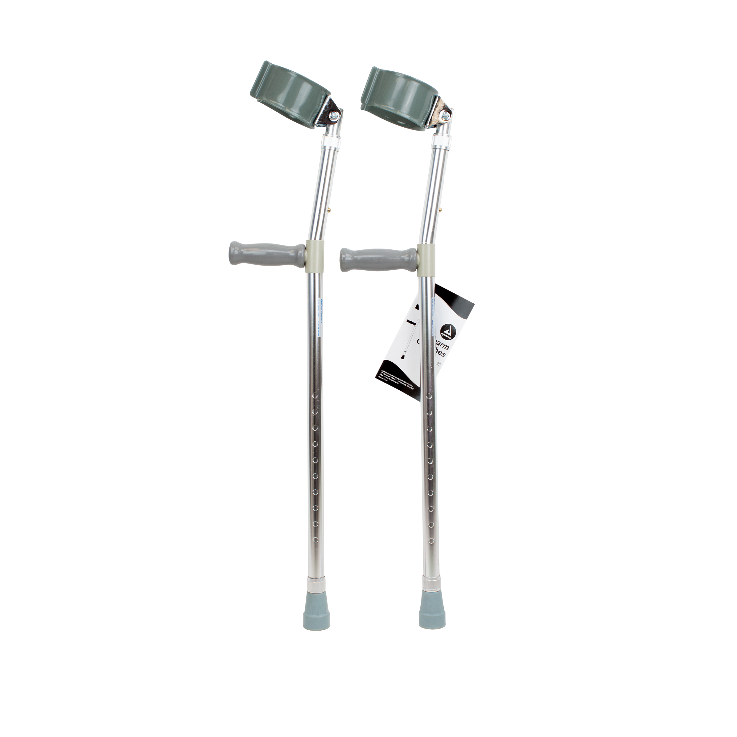 Forearm Crutches - Youth, 4'2" - 5'2" - 1 pair per Box