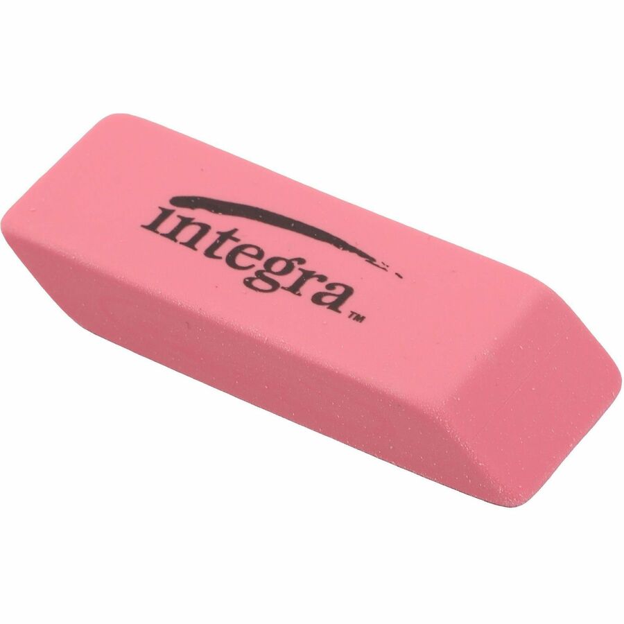 Pink - 2" Width x 0.8" Height x 0.4" Depth - 24 / Box - Soft, Pliable, Latex-free